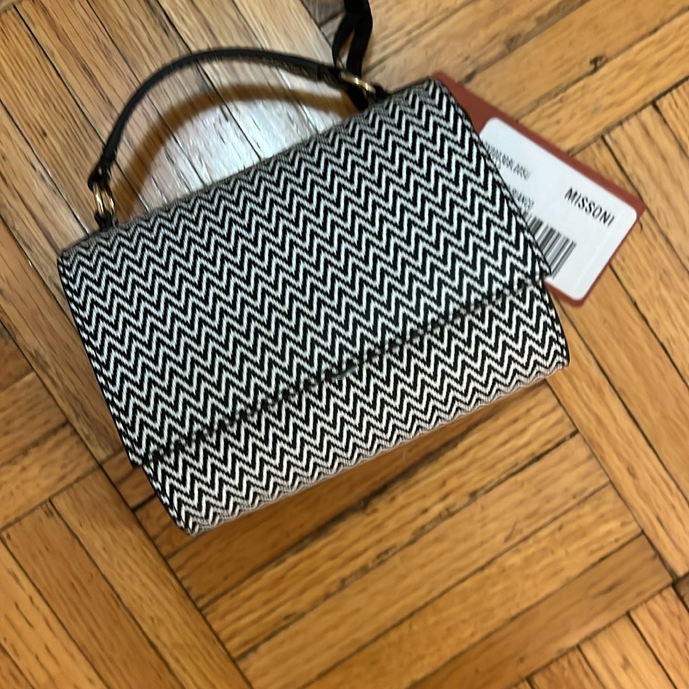 BRAND NEW MISSONI MINI TOP HANDLE WITH CROSSBODY STRAP DUST BAG